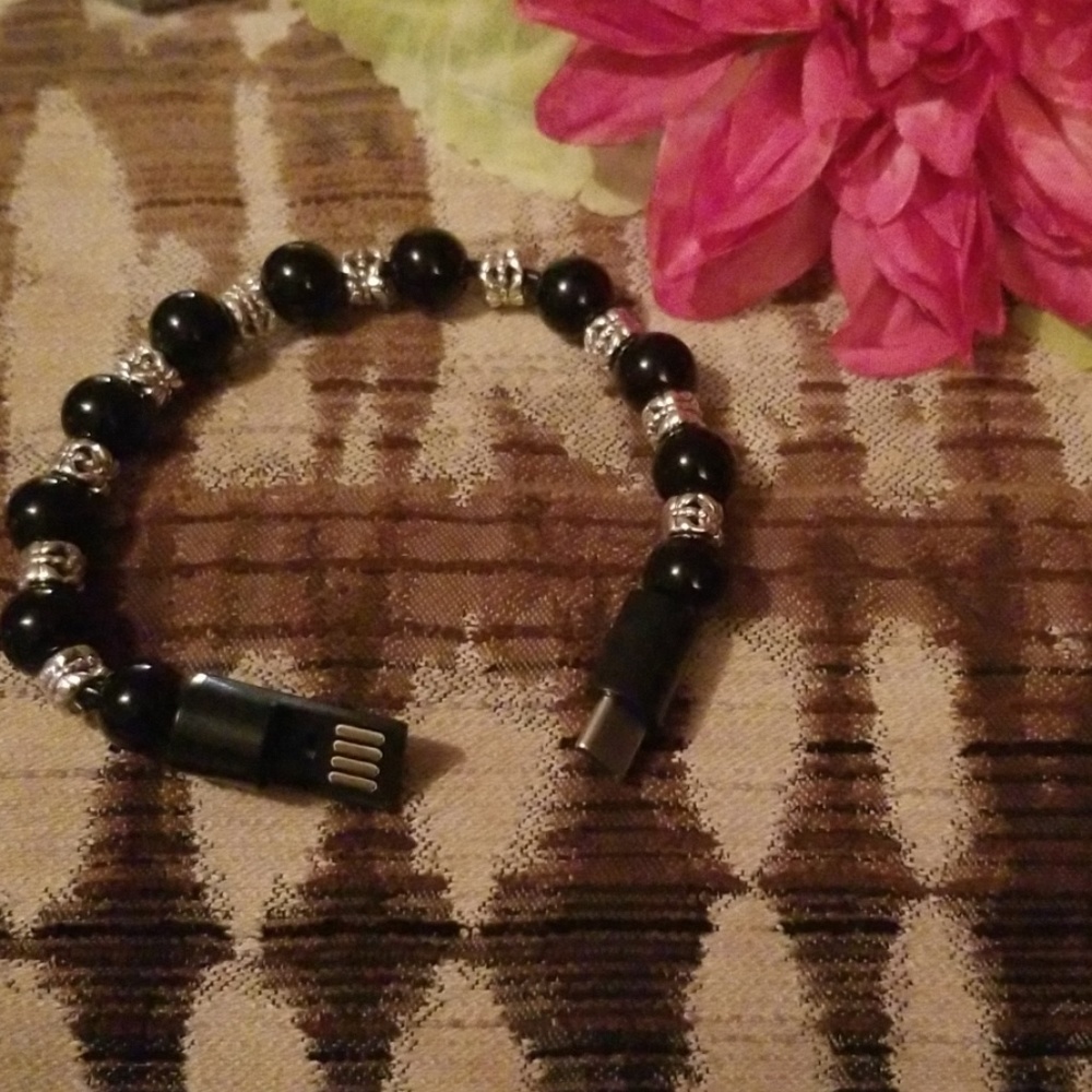 USB2.0datasynccharging cable beadbracelet - Picture 4 of 7